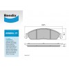 BENDIX FRONT BRAKE PADS SUIT FORD FALCON, FAIRLANE  BA BF & FG  DB1473GCT